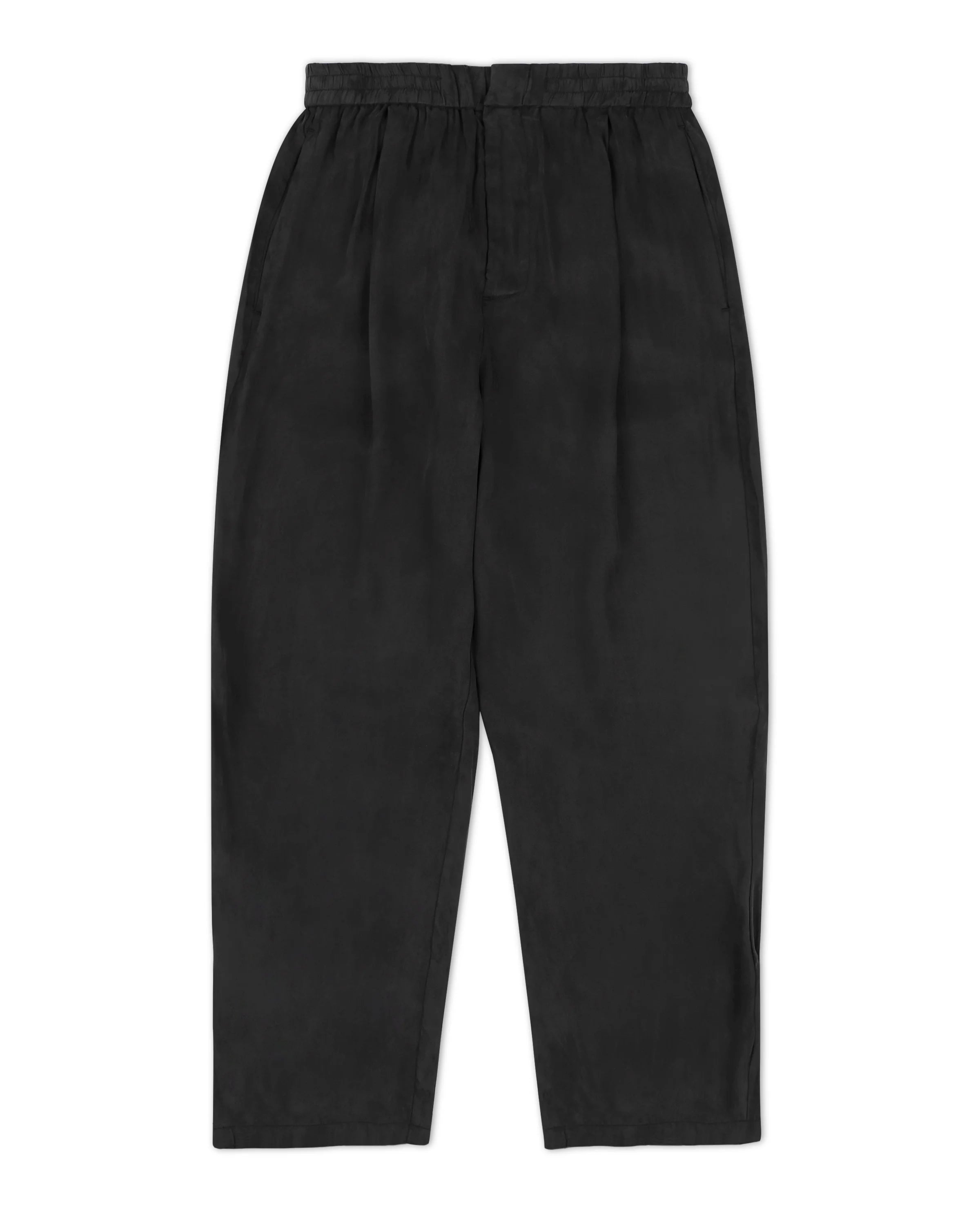 PRINCE CUT CUPRO PANT IN BLACK