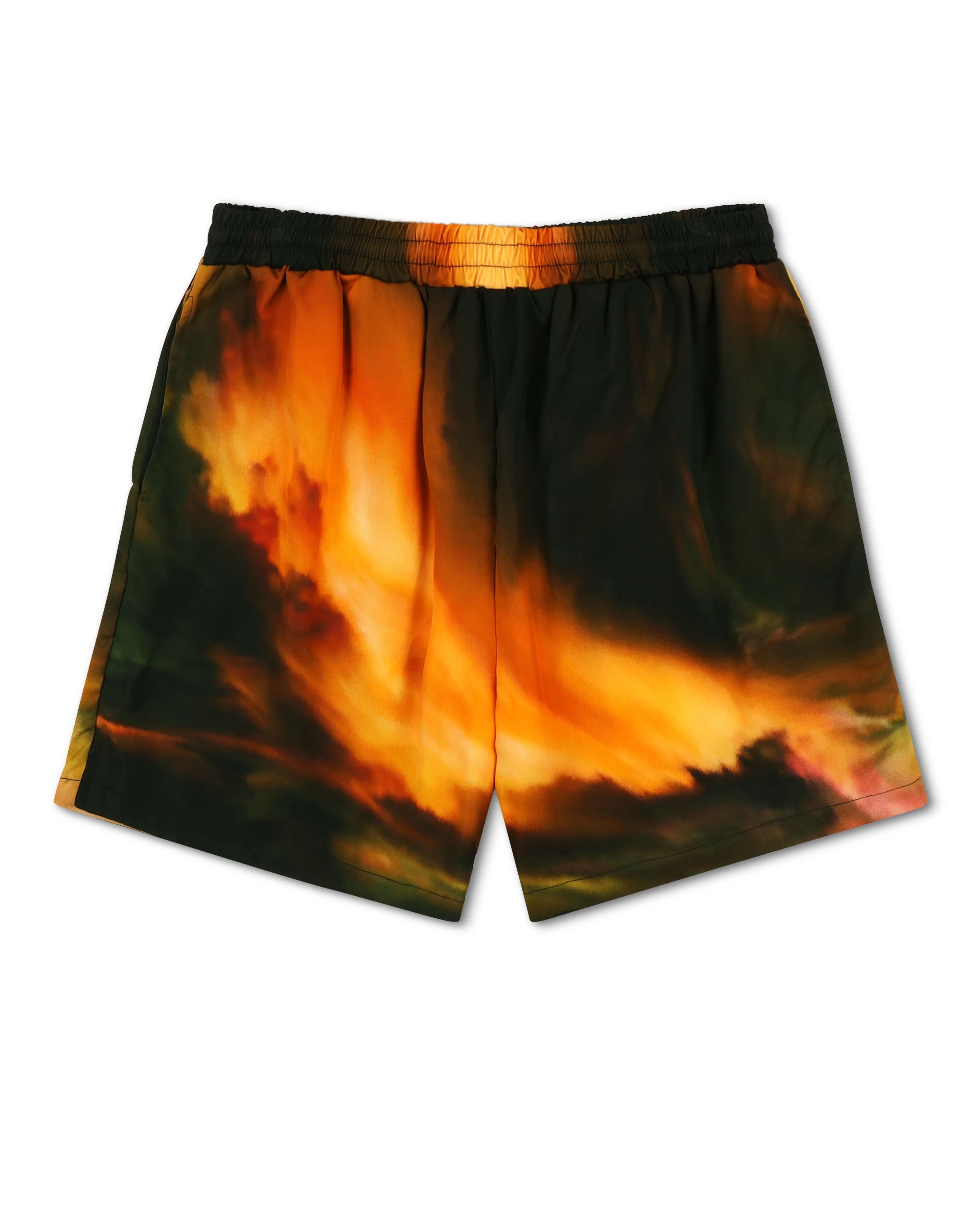 INDEPENDENT SHORT IN OIL PAINT PRINT