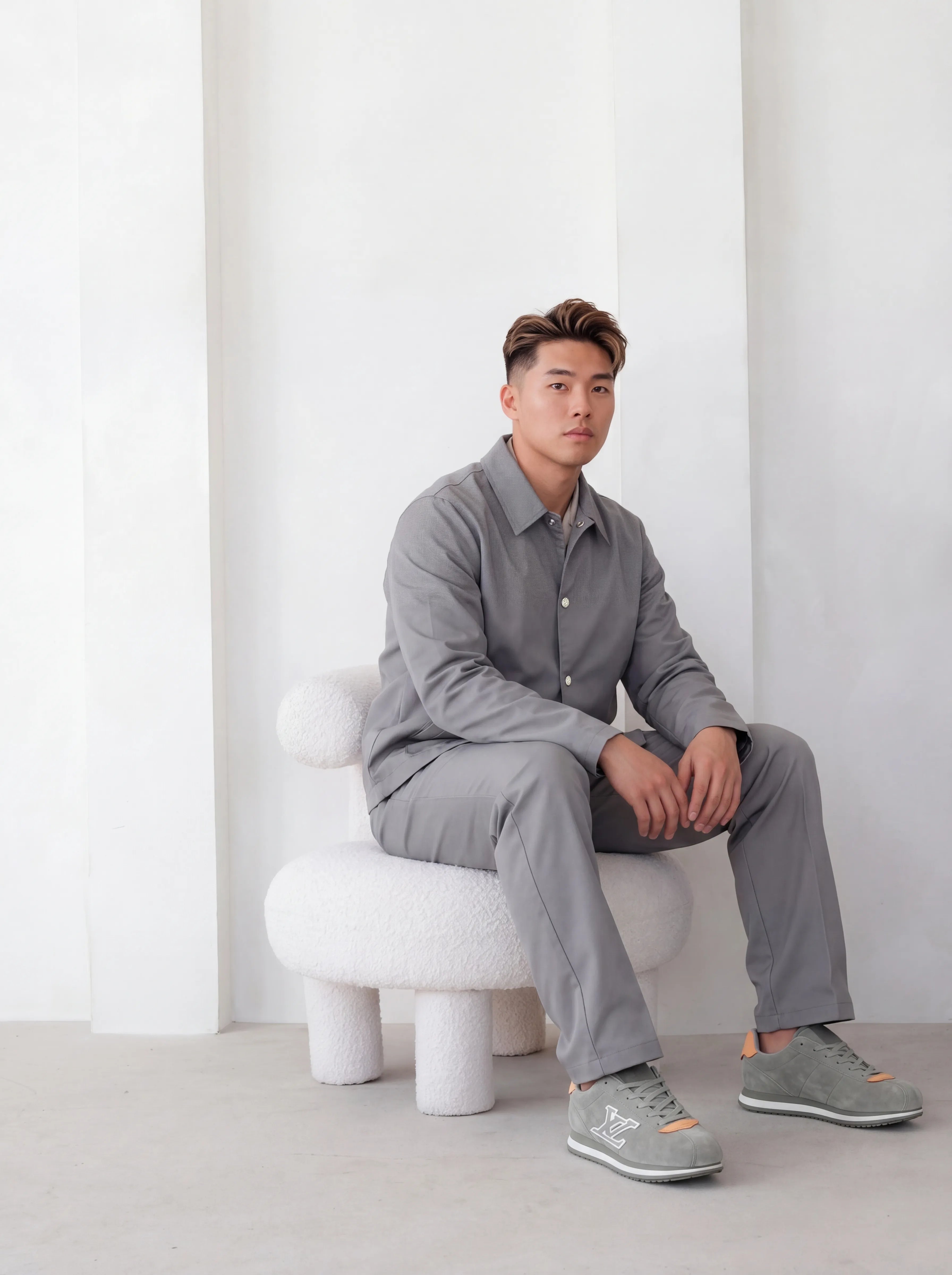MACHO PANT IN PLATINUM