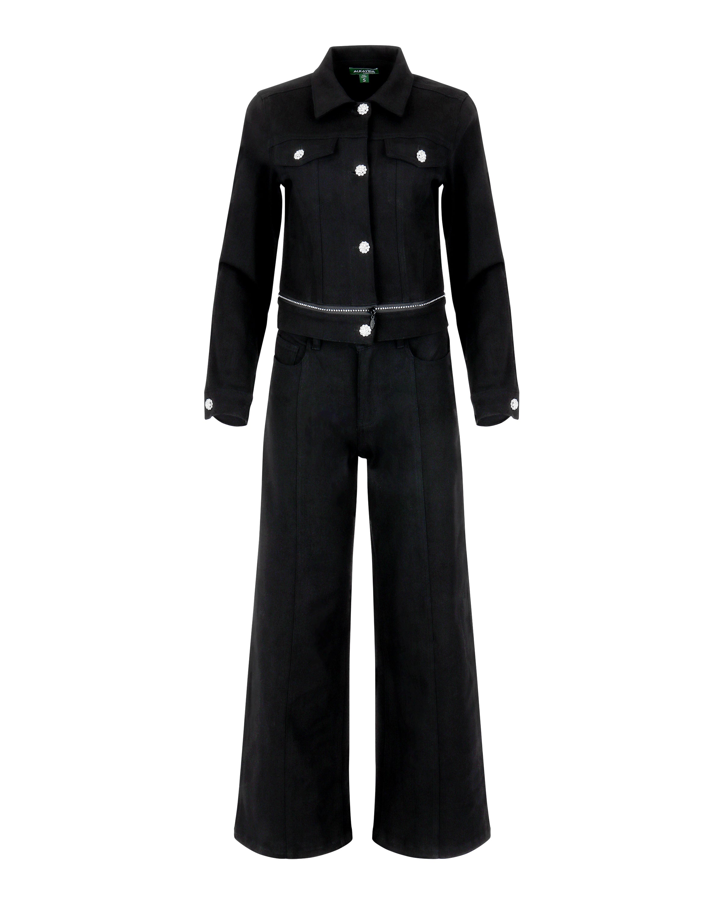 GIANNA BLACK JEAN JACKET