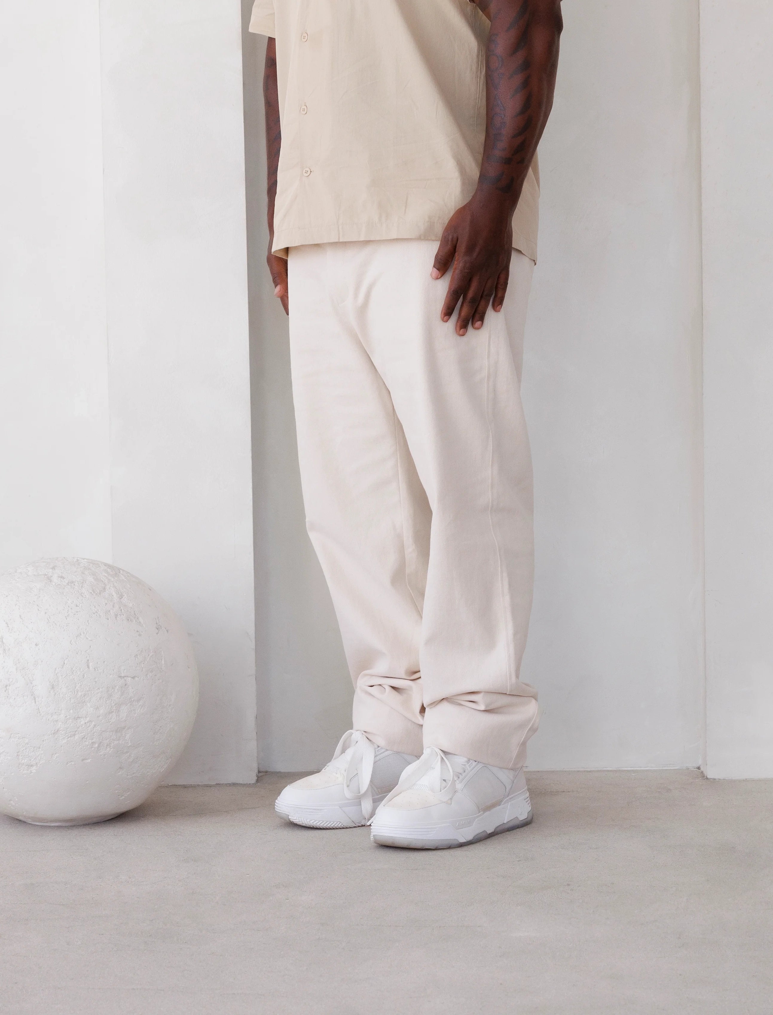 ELEVATE COTTON PANT IN NATURAL