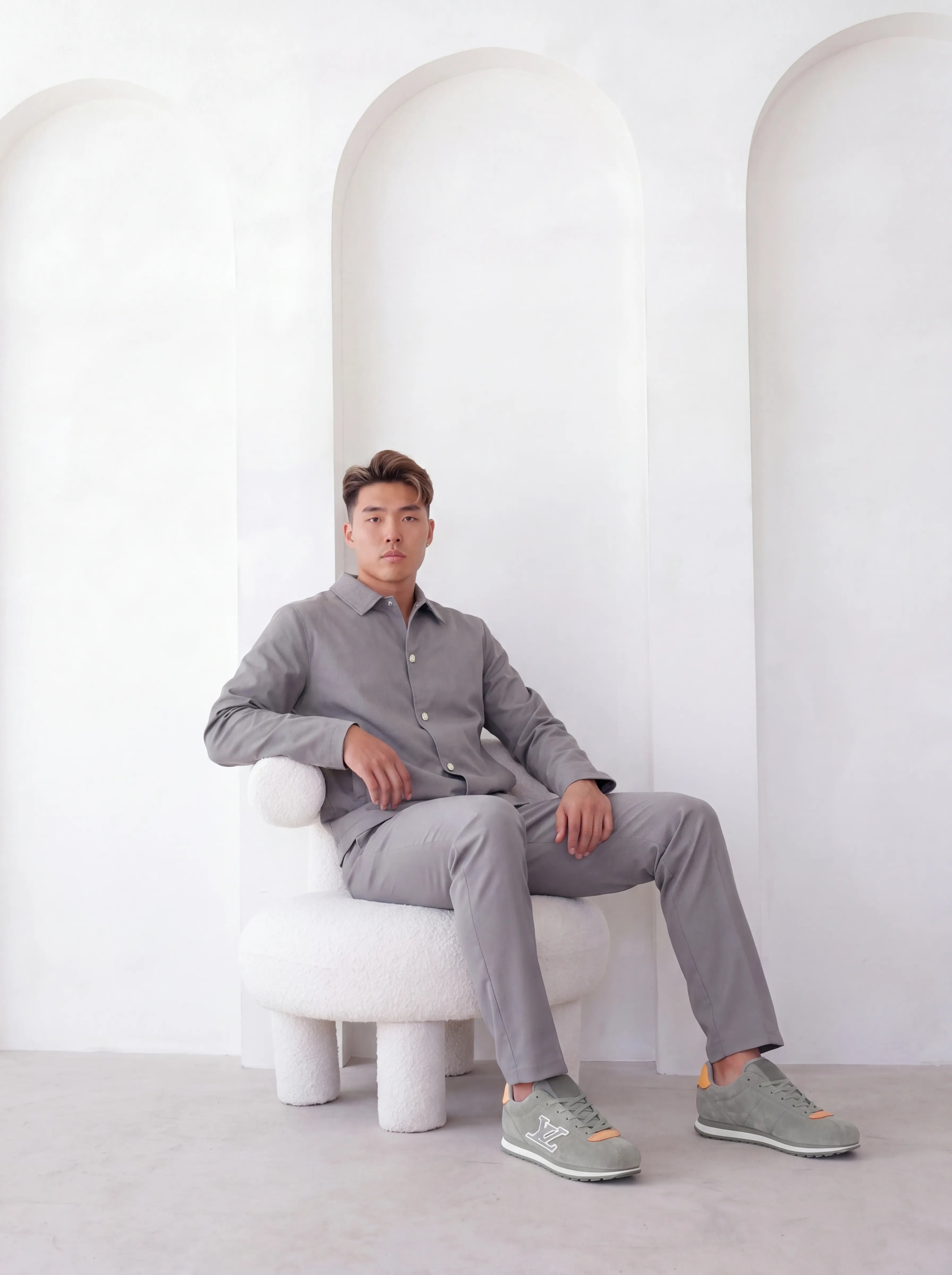 MACHO PANT IN PLATINUM